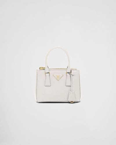 prada saffiano leather mini top handle satchel|White Saffiano Leather Top.